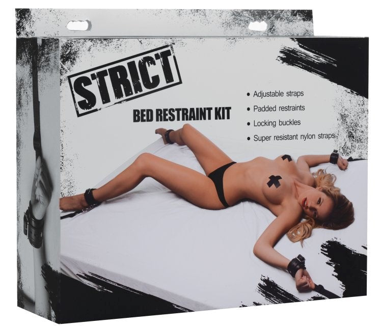 Deluxe Bed Restraint Kit - - Bondage Kits