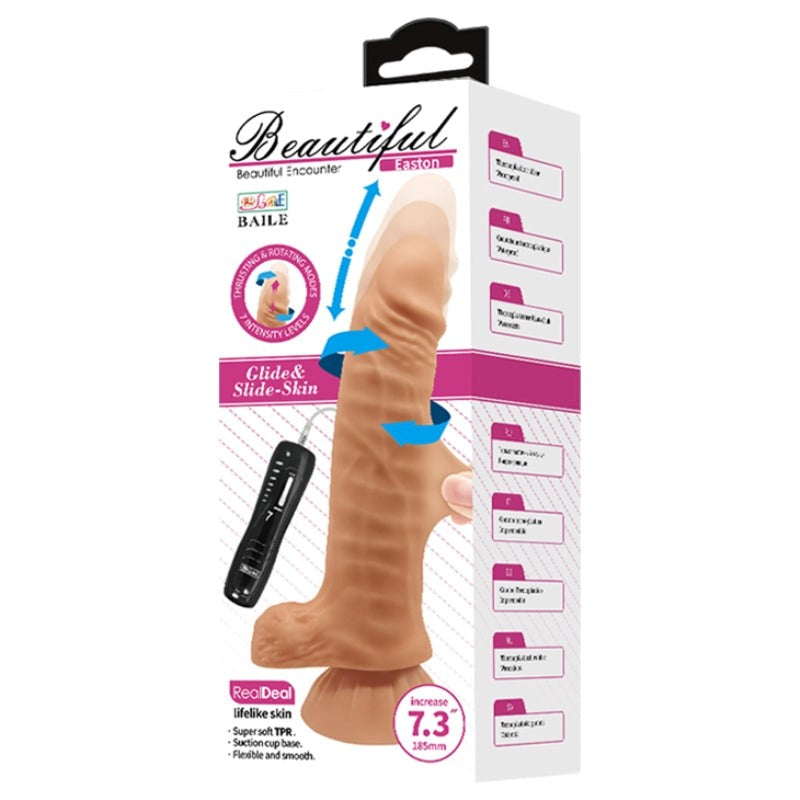 Dildo Easton Light Brown - - Realistic Dildos