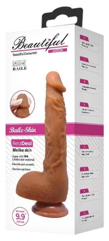 Dildo Jason Light Brown - Realistic Dildos