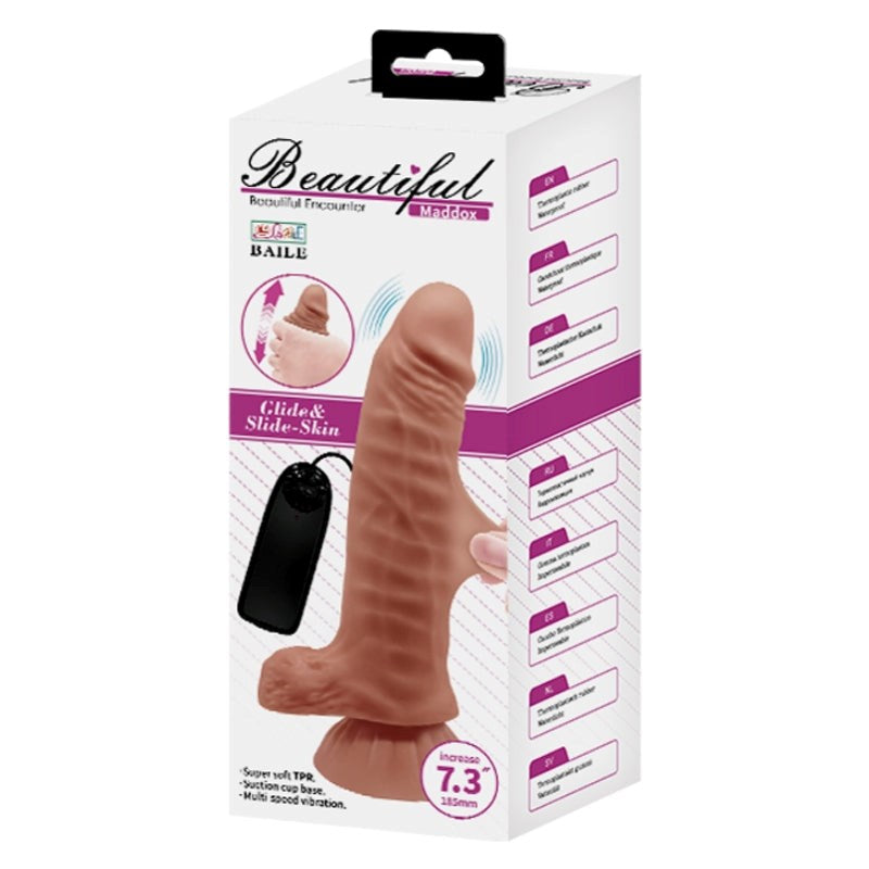 Dildo Maddox Light Brown - - Realistic Dildos