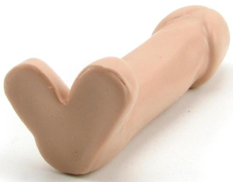 Doc Johnson Ballsy Dick 4.5 White - - Realistic Dildos