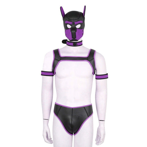 Dog Hood Bondage Kit - Bondage Hoods