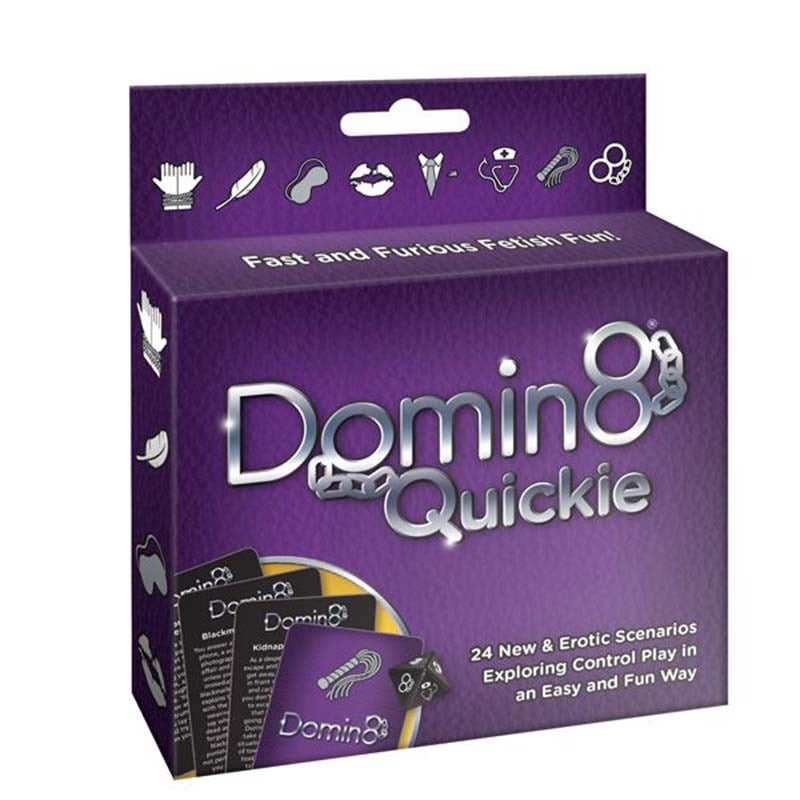 Domin8 Quickie - Indulge in 24 Thrilling Intimacy Explorations - - Sex Games, Coupons and Tricks