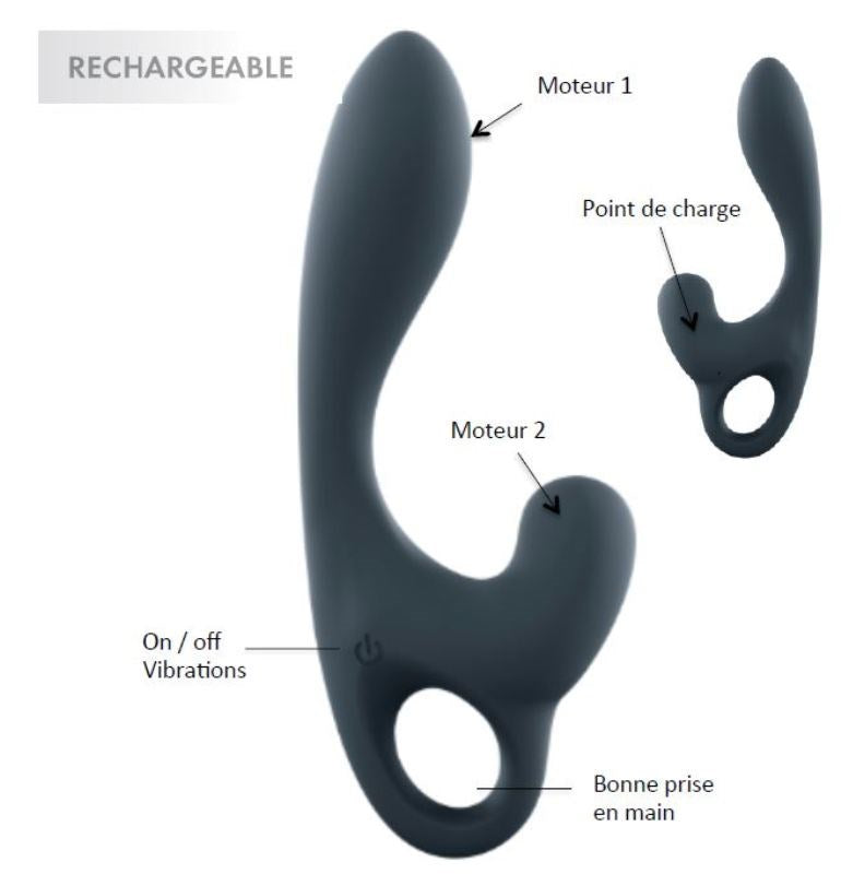 Dorcel Luxury Collection Rechargeable P-Vibe - - Prostate Toys