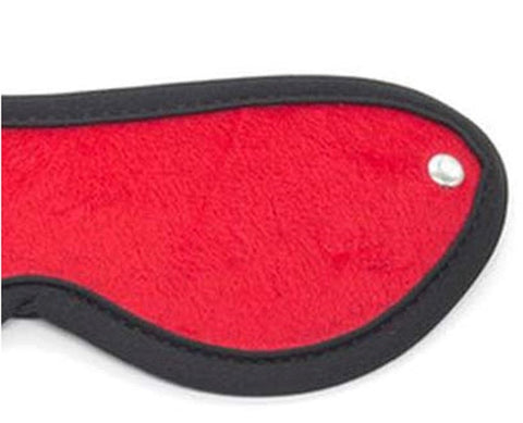 Downy Fetish Play Blindfold Black And Red - Fancy Dress Ups