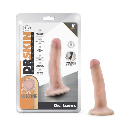 Dr. Skin Silicone Dr. Lucas - 5 Inch Dildo - Realistic Dildos