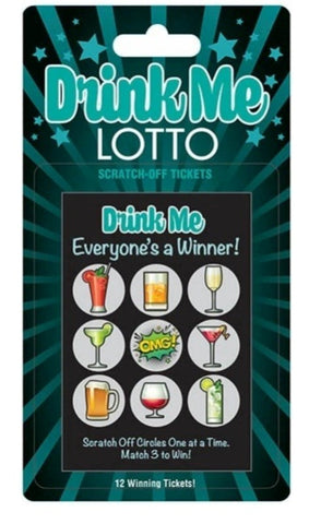 Drink Me Lotto Scratch-Off Tickets - Sex Games, Coupons and Tricks