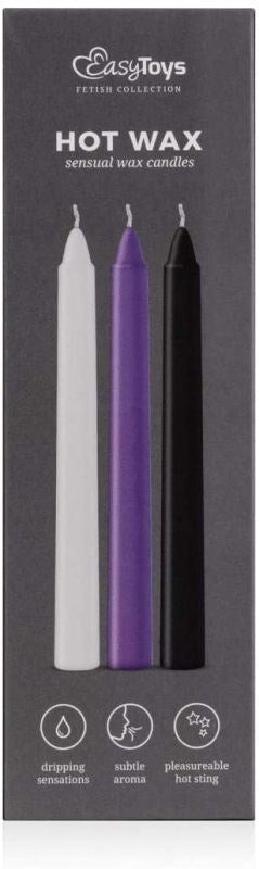 Easytoys Hot Wax Sensual Candles - Bath and Intimate Fragrances