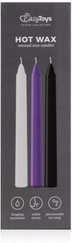Easytoys Hot Wax Sensual Candles - Bath and Intimate Fragrances