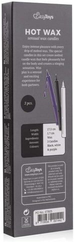Easytoys Hot Wax Sensual Candles - Bath and Intimate Fragrances