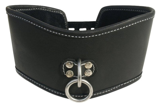 Edge Soft Leather Posture Collar - Collars and Leads