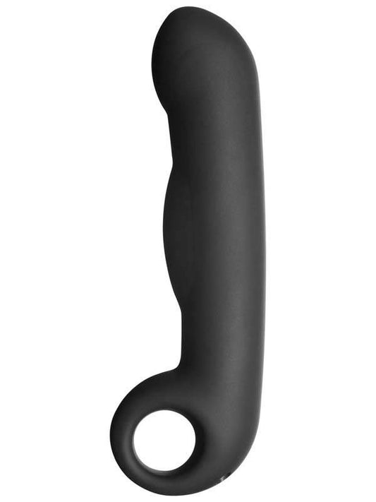 Electrastim Silicone Noir Ovid G-Spot Dildo - Electro Sex