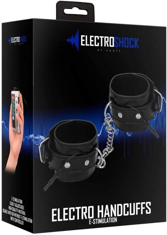 Electroshock Electro Handcuffs - - Cuffs And Restraints