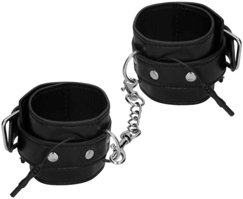 Electroshock Electro Handcuffs - - Cuffs And Restraints