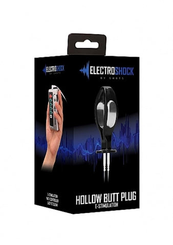 Electroshock Hollow Butt Plug - Luxury Sex Toys