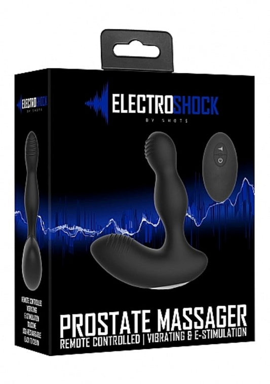 Electroshock Remote Controlled Prostate Massager - Luxury Sex Toys