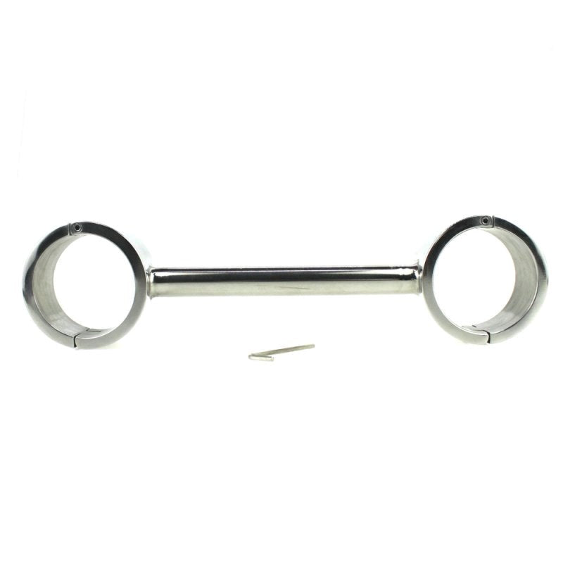 Ellipse Shape Steel Wrist Bar and Cuffs - - Spreaders and Hangers