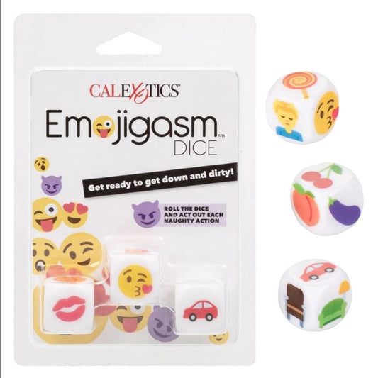 California Exotics Emojigasm Dice Adult Games - Sex Games, Coupons and Tricks