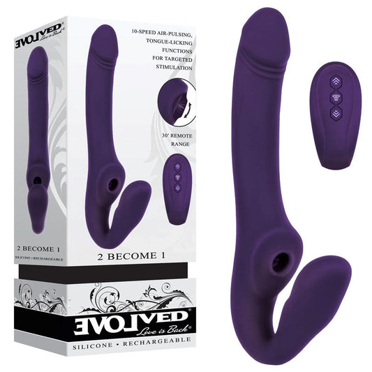 Evolved 2 BECOME 1 Strapless Strap-on - Strap On Sextoys