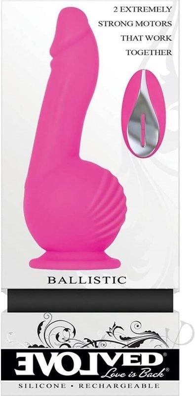 Evolved Ballistic Vibrating Dong - Realistic Dildos