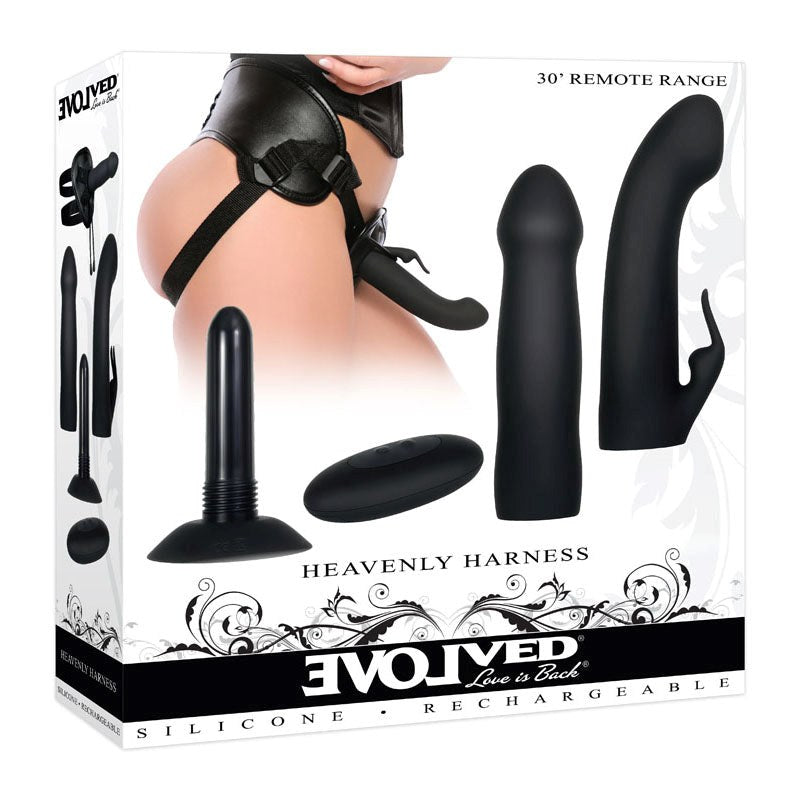 Evolved Heavenly Harness Strap-On Kit - - Strap On Sextoys