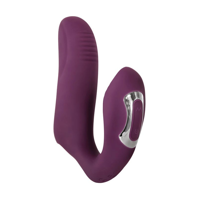 Evolved Helping Hand Dual Finger Stimulator - - Finger and Tongue Vibrators