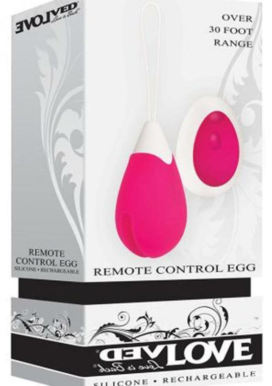 Evolved Remote Control Egg - Remote Control Vibrators
