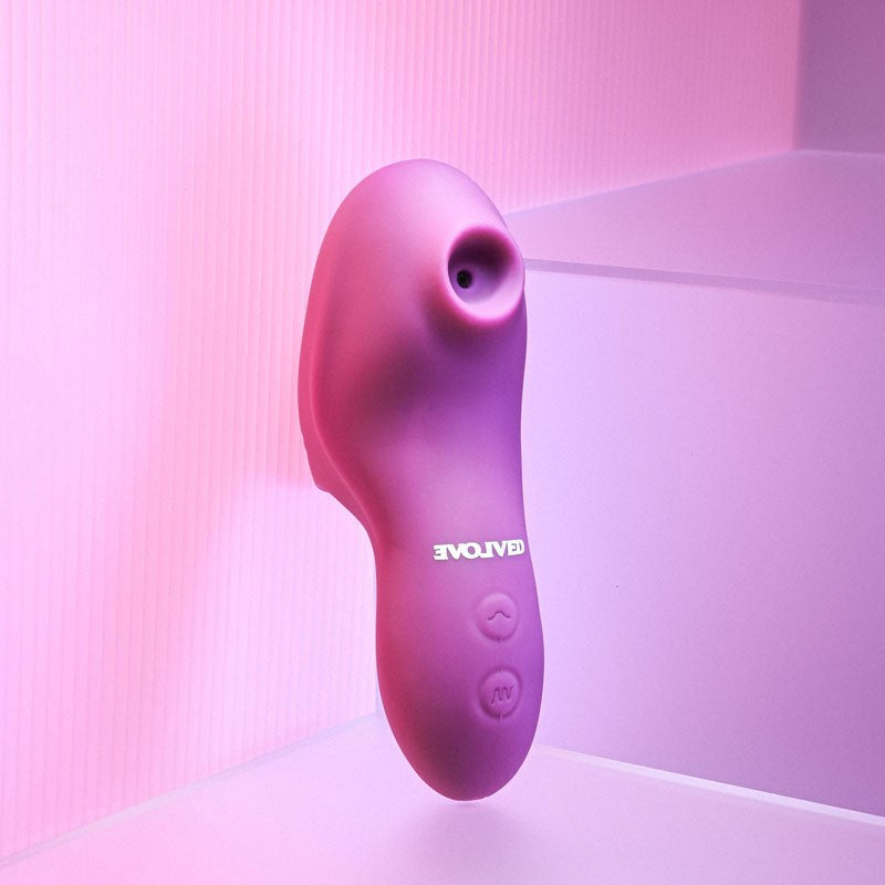 Evolved Sucker For You - Purple - - Finger and Tongue Vibrators