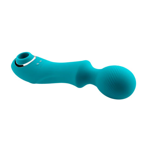 Evolved Wanderful Sucker - Dual Sensation Massage Wand - Body Wands
