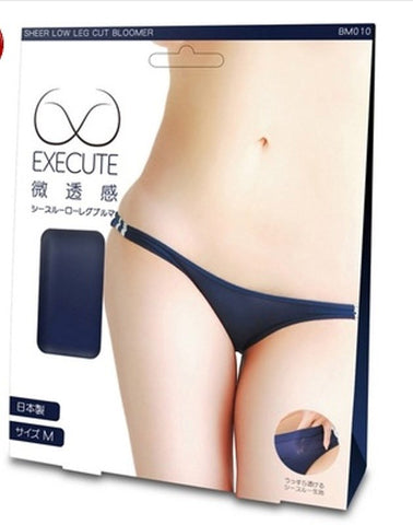 EXECUTE Sheer Low Leg Cut Bloomer - Her Fetish