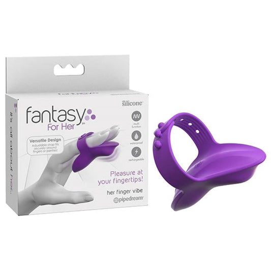 Fantasy For Her Multi Functions Finger Vibrator - Finger and Tongue Vibrators