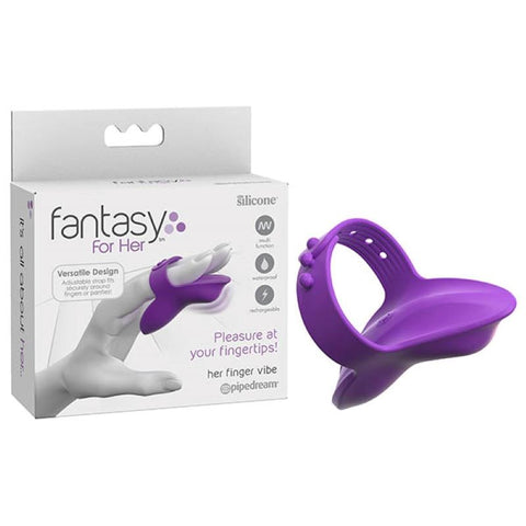 Fantasy For Her Multi Functions Finger Vibrator - Finger and Tongue Vibrators