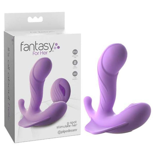 Fantasy For Her G-Spot Stimulate-Her Silicone Massager - G-Spot Vibrators