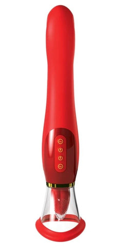 Fantasy for Her Ultimate Pleasure 24K Gold Edition Vibrator - Clit Ticklers and Pulsators