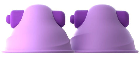 Fantasy for Her Vibrating Nipple Suck-Hers Clamps - Nipple and Clit Clamps