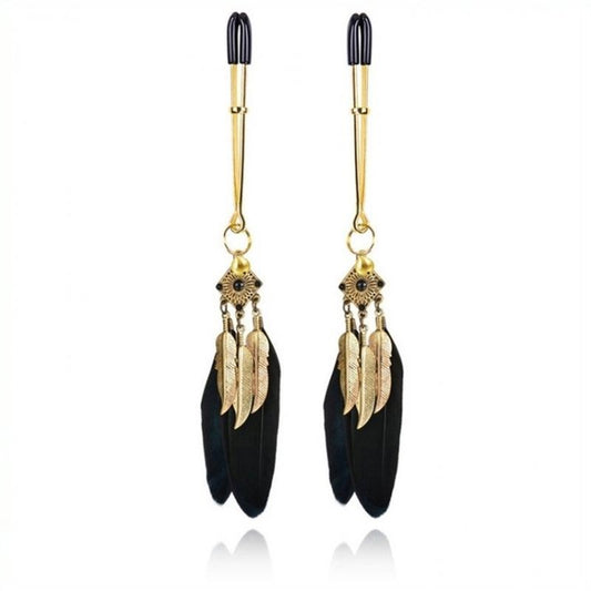 Feather Nipple Clamp - Breast and Nipple Toys