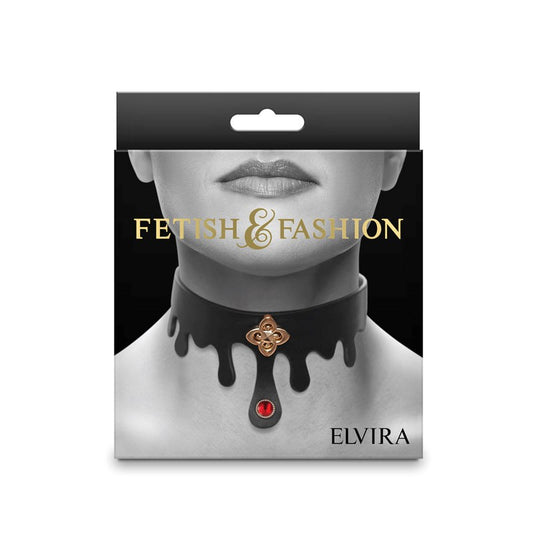 Fetish & Fashion - Elvira Collar - Collars and Leads