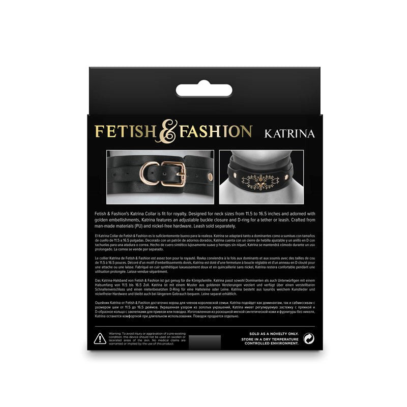 Fetish & Fashion - Katrina Collar - - Collars and Leads