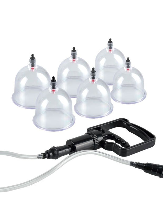 Fetish Fantasy Beginners 6 Piece Cupping Set - Breast and Nipple Toys