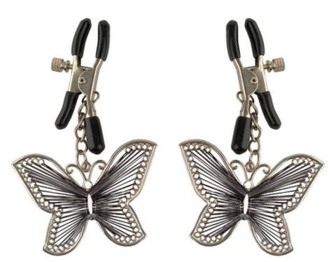 Fetish Fantasy Butterfly Shape Womens Nipple Clamps - Nipple and Clit Clamps