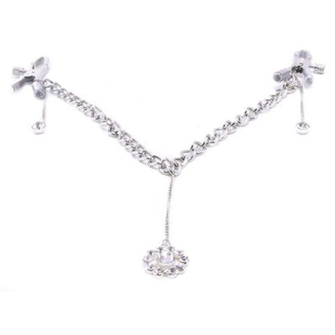 Fetish Fantasy Womens Crystal Nipple Clamps - Nipple and Clit Clamps