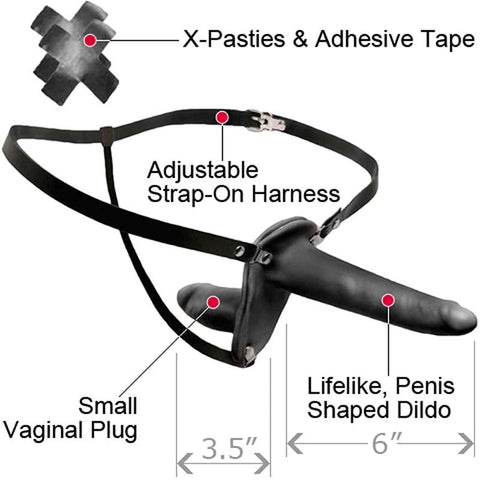 Fetish Fantasy Double Penetrix Strap-On Sex Toy - Strap On Sextoys