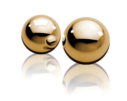 Fetish Fantasy Gold Ben-Wa Balls Kegel Massager - Personal Massagers