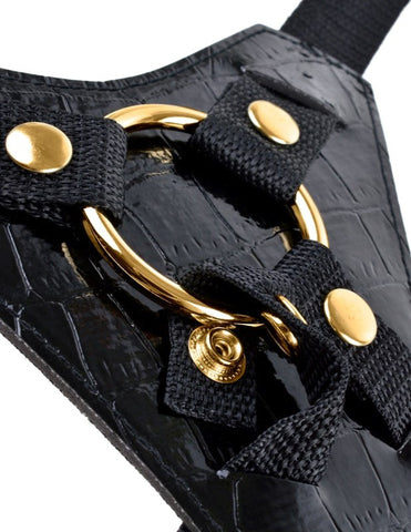 Fetish Fantasy Gold Designer Strap-On Dildo - Strap On Sextoys