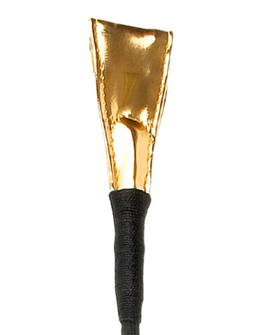 Fetish Fantasy Gold BDSM Play Riding Crop Black - Whips And Crops