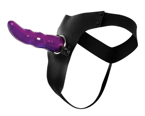 Pipedream Fetish Fantasy Grooved G-Spot Strap-On Dildo - Strap On Sextoys