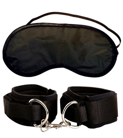 Pipedream Fetish Fantasy Heavy Duty Bondage Cuffs Black - Cuffs and Restraints