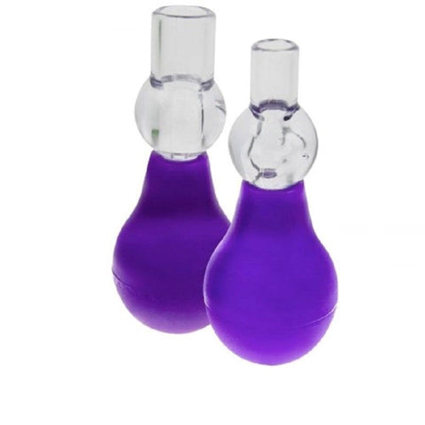 Fetish Fantasy Unisex Nipple Erector Set Purple - Breast and Nipple Toys