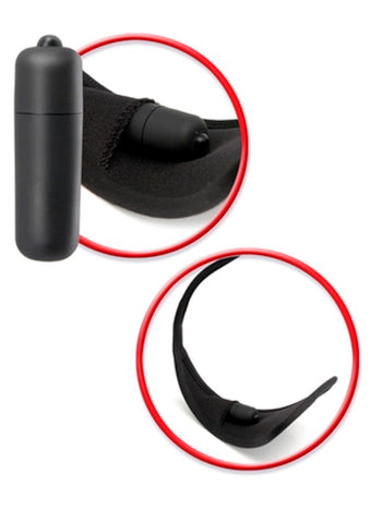 Pipedream Fetish Fantasy Plus-Size Vibrating Strapless Thong - Strap On Sextoys