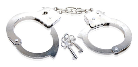 Fetish Fantasy Series Beginners Bondage Metal Cuffs - Cuffs and Restraints